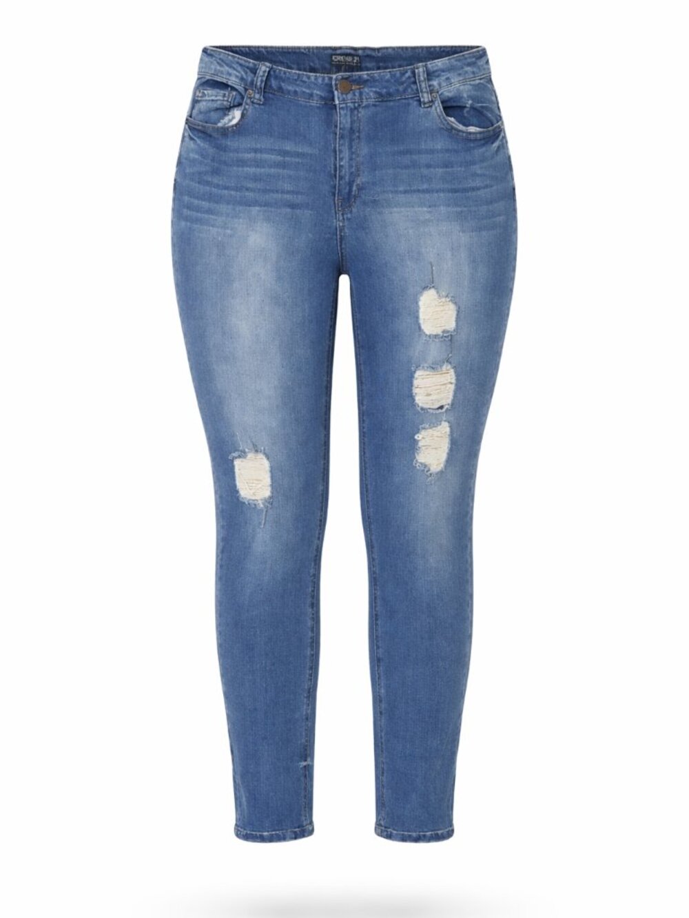 Forever 21 Plus NWT Size 18 Casual Denim Ankle Denim Stretch Pants